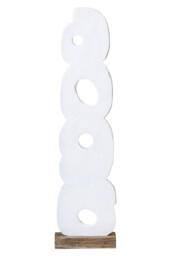 Fifty Five South Sculpture Fidel Rustic Rings White - thumbnail 4