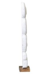 Fifty Five South Sculpture Fidel Rustic Rings White - thumbnail 3
