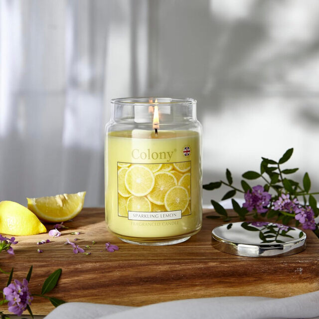 Wax Lyrical Candle Colony Sparkling Lemon 475g - image 1