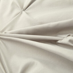 Natural Linen Color Pleating Brushing Duvet Cover & Pillowcases Set, 135*200CM+50*75CM*1 - thumbnail 7