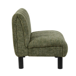 Accent Chair Lily Panelling Green - thumbnail 4