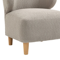 Accent Chair Josie Light Grey - thumbnail 7