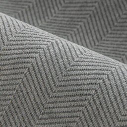 Ochama Chenille Sofa Cushion Cover, Herringbone Throw Pillow Protector, Sofa Cushion Protector, 45×45 cm, Gray - thumbnail 3