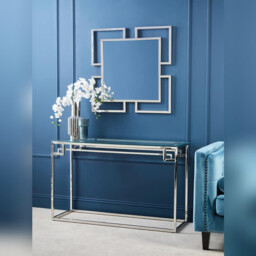 Interiors by Premier Wall Mirror Allure Square Silver 80x80cm - thumbnail 2