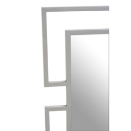 Interiors by Premier Wall Mirror Allure Square Silver 80x80cm - thumbnail 3