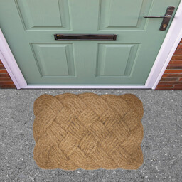 Likewise Doormat Rope Knot Coir 45x75cm - thumbnail 1