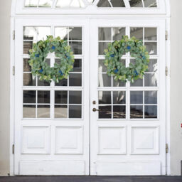 18inch  olive eucalyptus wreath-1pcs - thumbnail 6