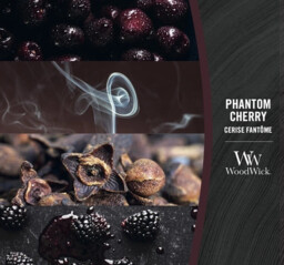 Wood Wick Candle Hourglass Phantom Cherry 609g - thumbnail 2