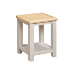 Side Table Windermere Square Oak Top Grey/Natural - thumbnail 6