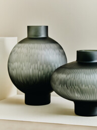 Fifty Five South Vase Hessa Round Grey - thumbnail 2