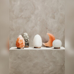 Interiors by Premier Salt Lamp Nepal Rock White - thumbnail 2