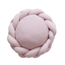 MEROPE, Acrylic Wreath Cushion, 40x40cm, lilac, 1pack - thumbnail 2
