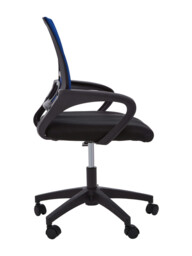 Interiors by Premier Office Chair with Arms Frazer Mesh Black/Blue - thumbnail 5