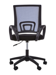 Interiors by Premier Office Chair with Arms Frazer Mesh Black/Blue - thumbnail 4