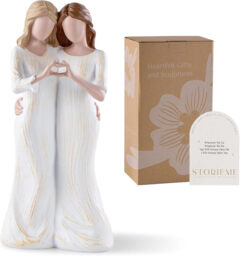 White Label Hand-painted Resin Figurine Set of 1 - thumbnail 1