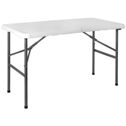 Home Vida Folding Table 61x122cm/4ft White - thumbnail 5