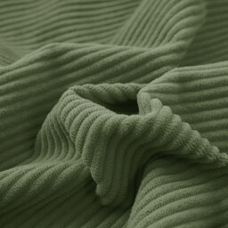 MEROPE, Polyester Corduroy Cushion Cover, 50x50cm, light green, 1pack - thumbnail 5
