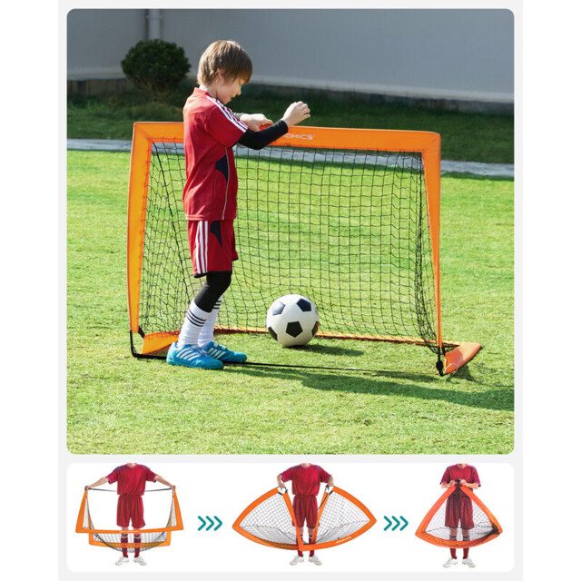Football Goals 120x90x90cm Set of 2 - image 1