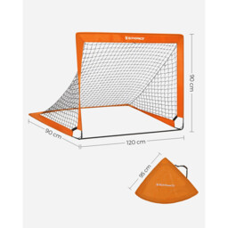 Football Goals 120x90x90cm Set of 2 - thumbnail 4