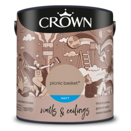 Crown Matt Emulsion Picnic Basket 2.5L - thumbnail 2