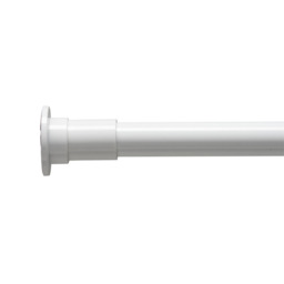 Croydex Shower Curtain Rod Stick n Lock™ Telescopic White 70-122cm - thumbnail 3