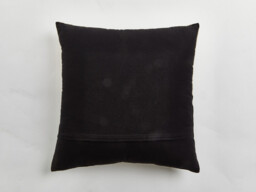 Bosie Cushion Ozella Embroidered Black/Cream Square 50x50cm - thumbnail 4