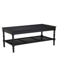 Interiors by Premier Coffee Table Heritage Rectangle Black - thumbnail 2