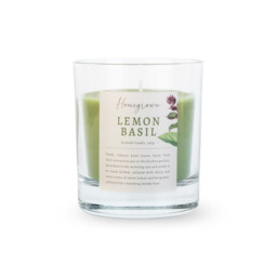 Wax Lyrical Candle Homegrown Lemon Basil 586g - thumbnail 3