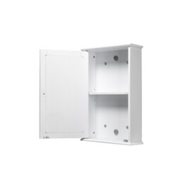 Croydex Malton White Bathroom Mirror Cabinet (53x34x13cm) - thumbnail 4