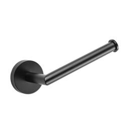 Croydex Epsom Flexi-Fix Toilet Roll Holder - Black - thumbnail 3