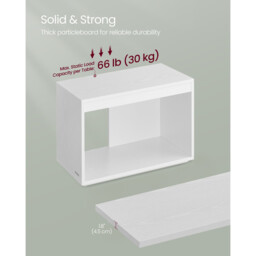 Ochama Coffee Tables Customisable White 1 Set - thumbnail 3