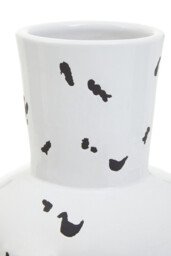 Fifty Five South Vase Tundra Tall White/Black Large - thumbnail 2