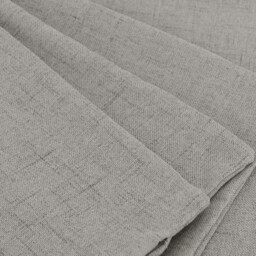 Deconovo faux linen cushion cover light grey color 50*50cm 1pc - thumbnail 6