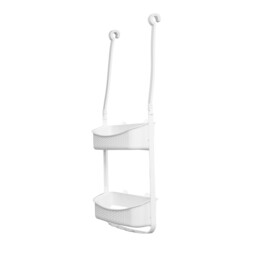 Addis 2 Tier Shower Caddy - White - thumbnail 6