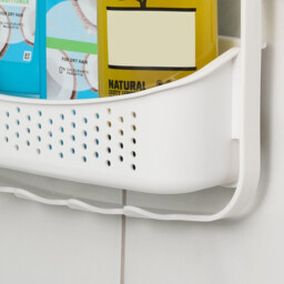 Addis 2 Tier Shower Caddy - White - thumbnail 3