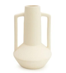 Candlelight Vase Handles Ceramic Cream H:25cm - thumbnail 2