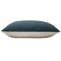 Furn Cushion Contra Rectangle Slate Blue 40x60cm - thumbnail 2