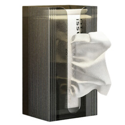 SNSP Toilet Tissue Box Storage Box Light Luxury Multi Functional Toilet Paper Drawing Wall Hanging Tissue Box No Punching - thumbnail 5