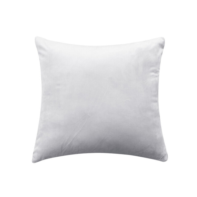 Deconovo Dutch Velvet cushion cover light grey color 45*45cm 1pc - image 1