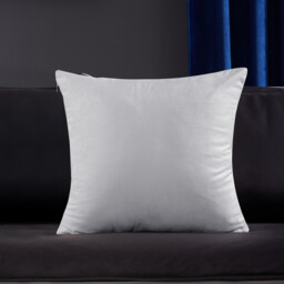 Deconovo Dutch Velvet cushion cover light grey color 45*45cm 1pc - thumbnail 2
