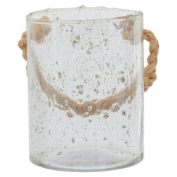Interiors by Premier Lantern Kuta Rope Natural Medium - thumbnail 2