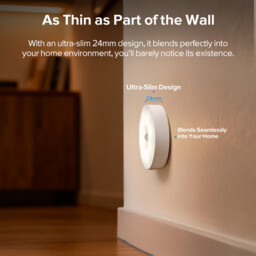VIVREAL 3 Packs Motion Sensor Lights Indoor Rechargeable Wireless Wall Light LED Stair Night Lights Lamps with Auto/On/Off, New Year Sale , Top gift picks - thumbnail 2