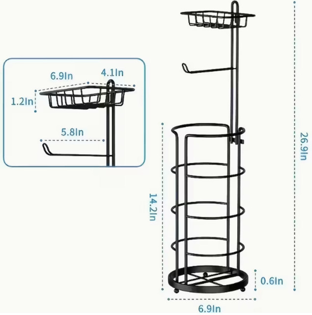 SRD Floor-Standing Multi-Tiered Paper Towel Rack， Style A, New Year Sale , Top gift picks - image 1