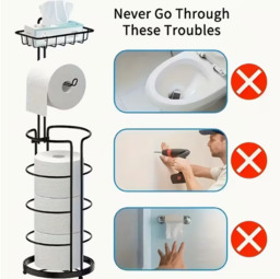 SRD Floor-Standing Multi-Tiered Paper Towel Rack， Style A, New Year Sale , Top gift picks - thumbnail 2