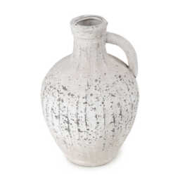 Candlelight Vase Bottle Rustic Terracotta Stone Effect H:28cm - thumbnail 3
