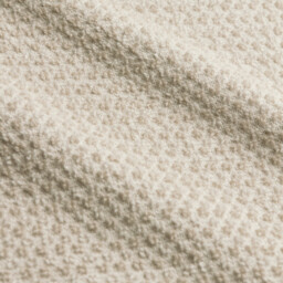 Yard Bath Towel Hebden Waffle Stone 70x130cm - thumbnail 2