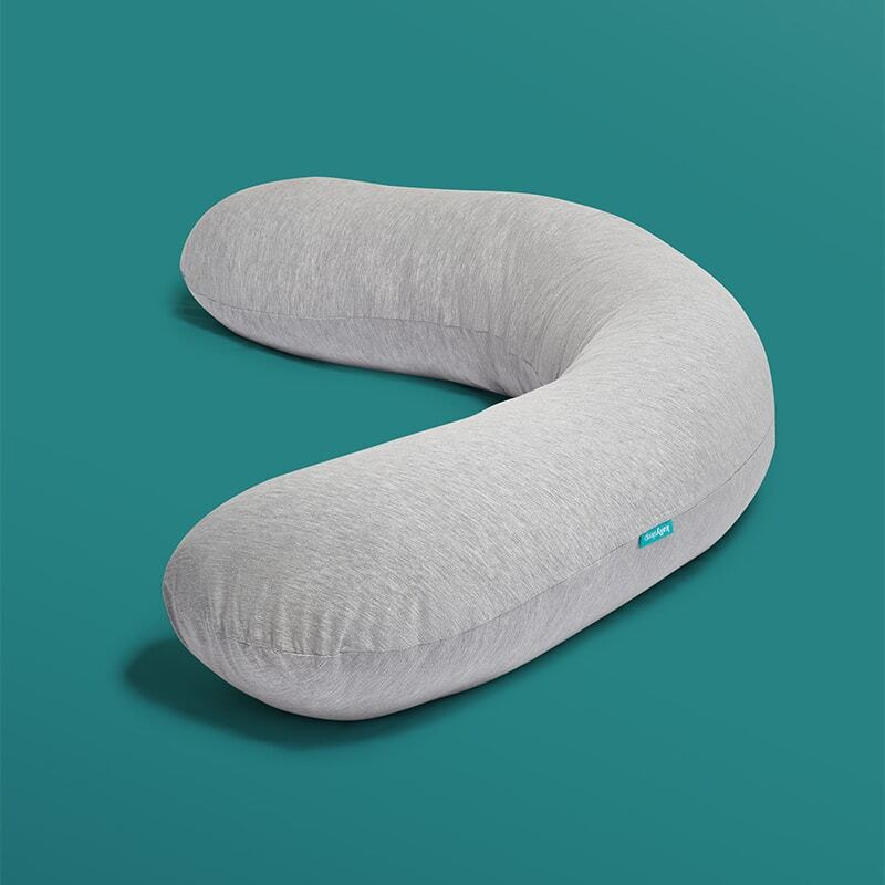 Pregnancy Body Pillow - Heathered Grey - image 1