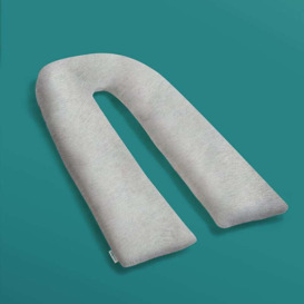 U-Shaped Pregnancy Pillow - Heathered Grey
