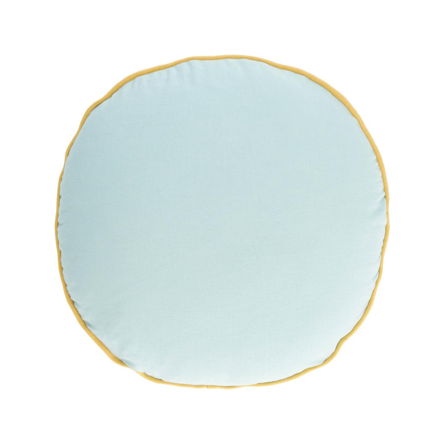 Fresia blue cushion cover Ø 45 cm