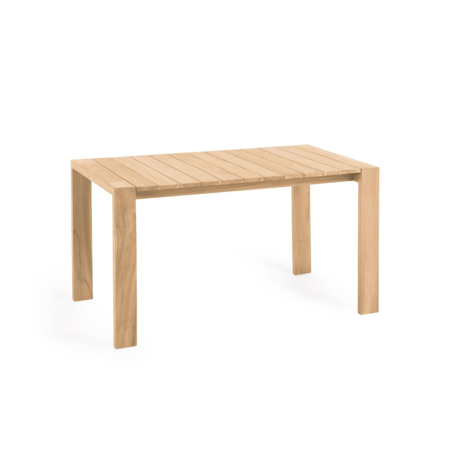 Victoire solid teak outdoor table 160 x 90 cm